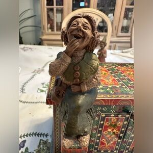 Tom Clark Figure "Madre" #21 1984  Sitting Figure with Stump